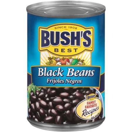 BUSHS BEST Bush's Original Black Beans 15 oz. Can, PK12 01881